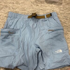 The North Face Men's Light Blue Athletic Shorts